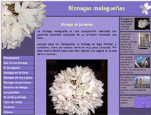 Tablet Screenshot of biznagas.com